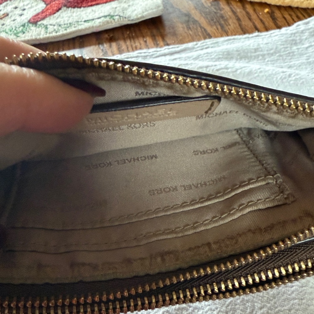 Michael Kors Double Zip Wristlet Wallet - Picture 3 of 7
